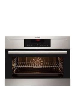 Aeg Ke8404021M Compact Electric Built-In Compact Single Oven - Stainless Steel